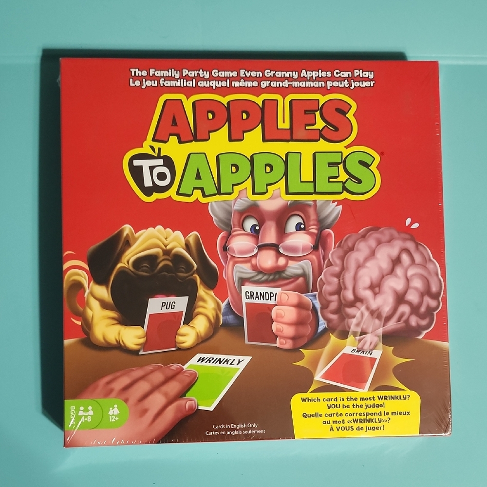 Mattel Apples to Apples Game - Red and Green